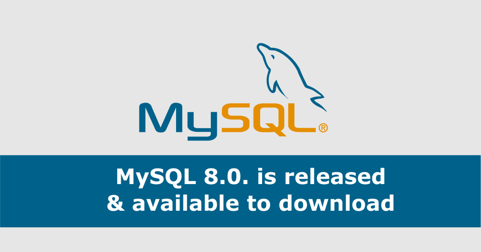 关于mysql 8.